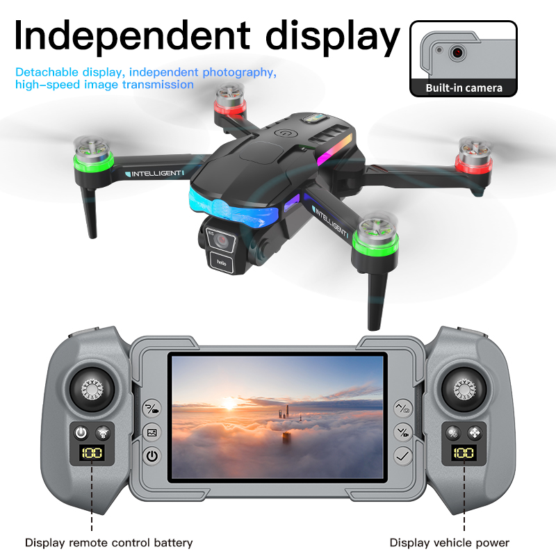 Drone Camera 4K - F177 Screen Control Drone 8K Professional