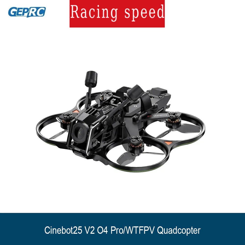Drone Camera 4K - GEPRC Cinebot25 V2 2.5in Cinematic FPV