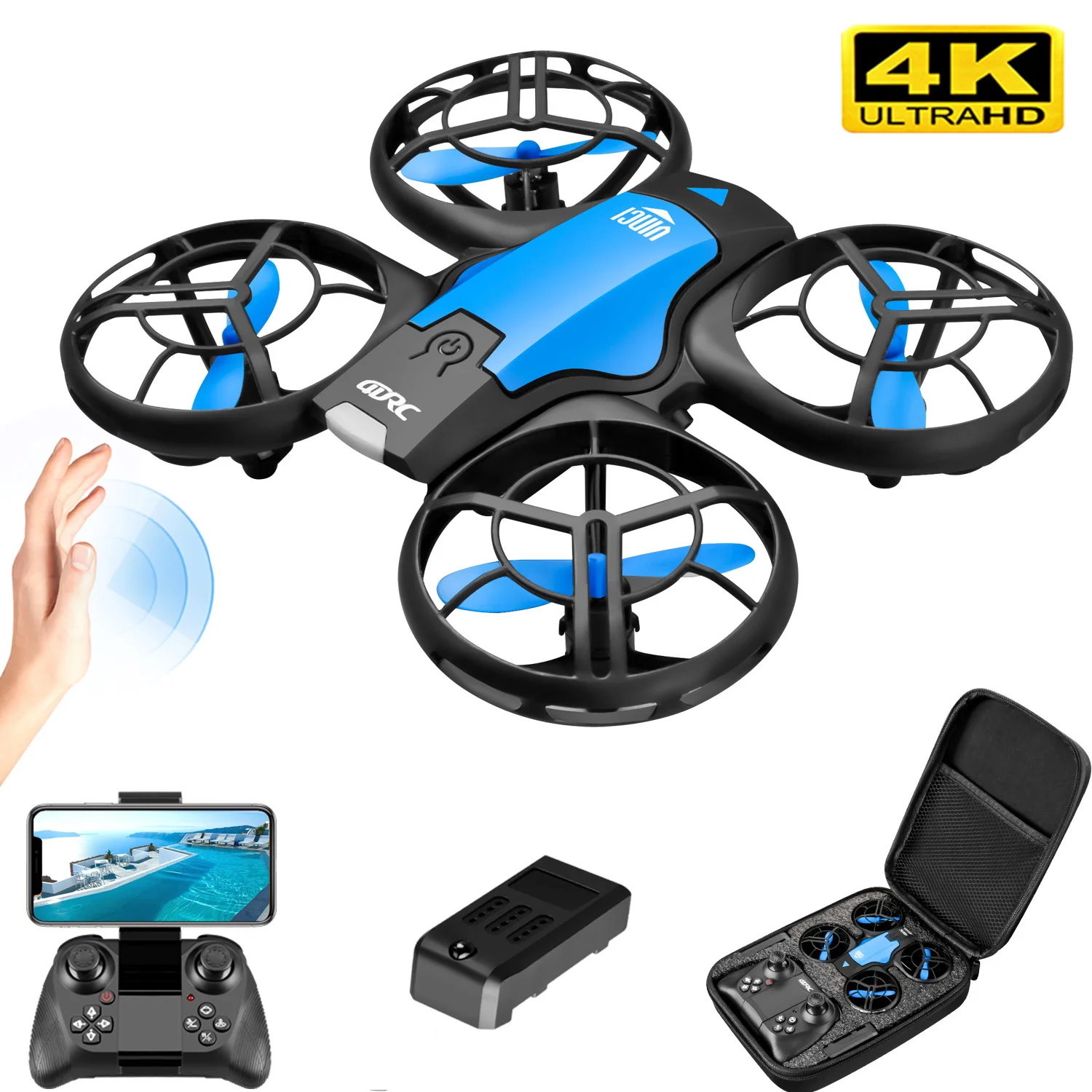 V8 New Mini Drone 4k professio - огляд і ціна Drone Camera Wide Angle