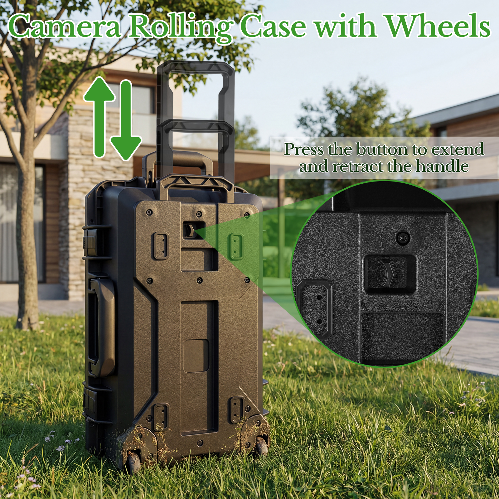 Professional Large Hard Rollin - огляд і ціна Drone Camera Case