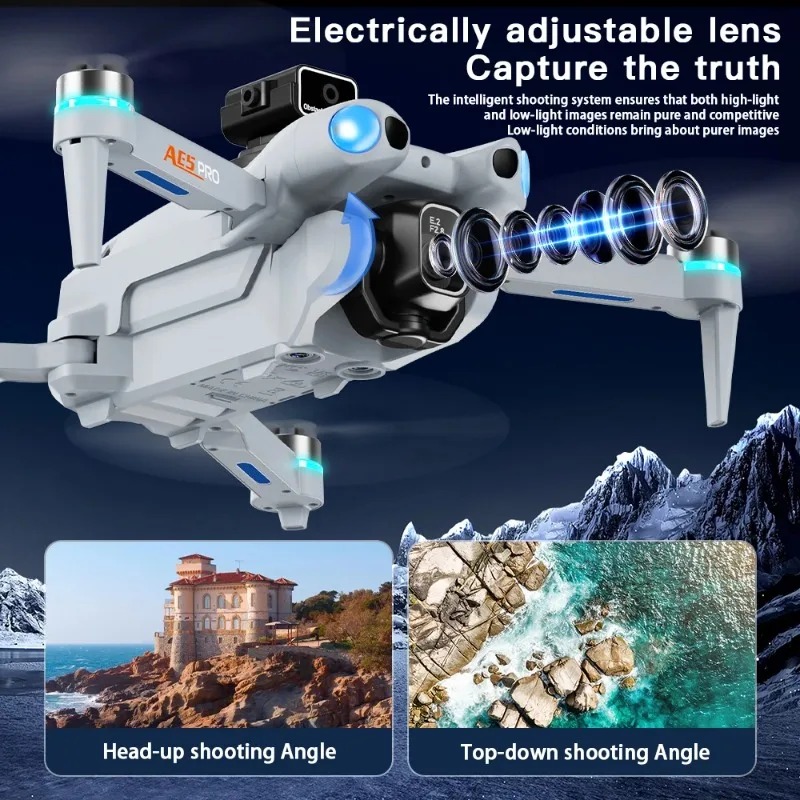 AE5 Pro GPS Professional Drone - огляд і ціна Drone Camera With Gimbal