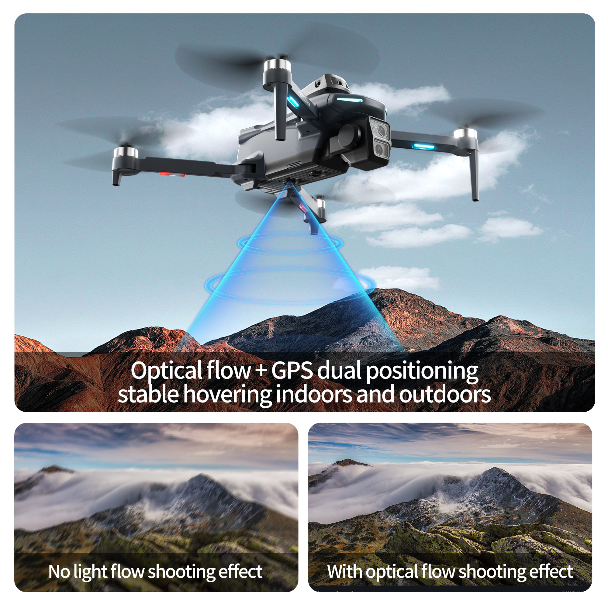 XT606 MAX 3 battery Drone 4k 8 - огляд і ціна Drone Camera Thermal
