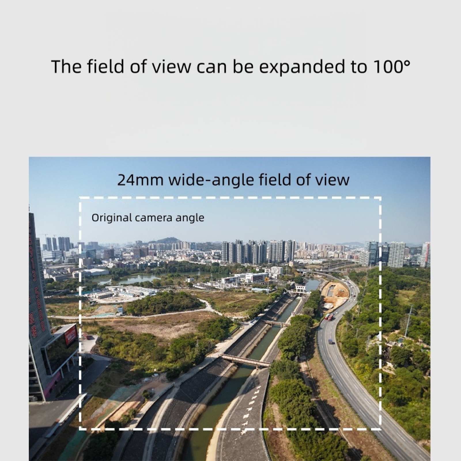 Wide Angle Lens for DJI Lito x - огляд і ціна Drone Camera Wide Angle