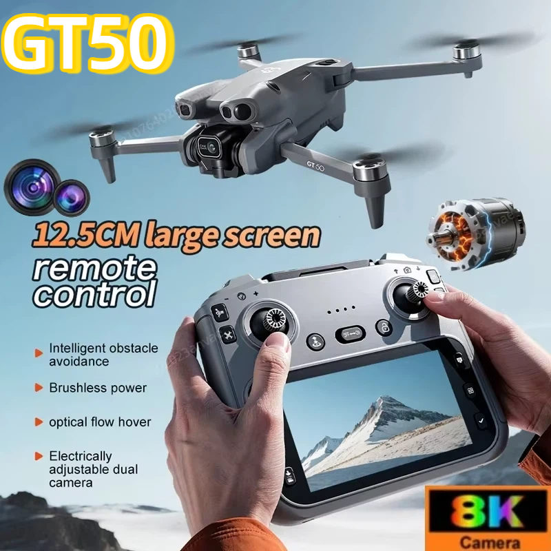 GT50 RC Drone 8K HD Aerial Pho - огляд і ціна Drone Camera Thermal