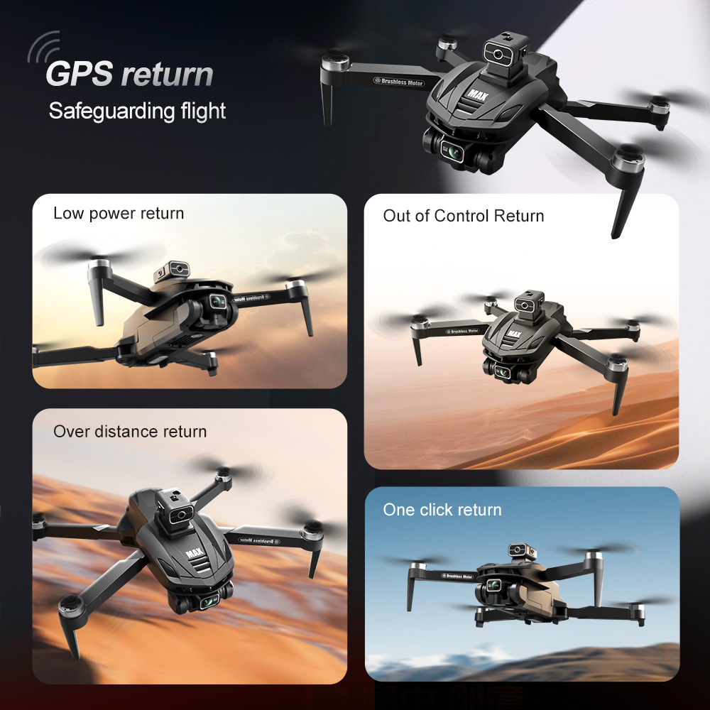 V168 PRO Max GPS Drone 8K Prof - огляд і ціна Drone Camera Night Vision