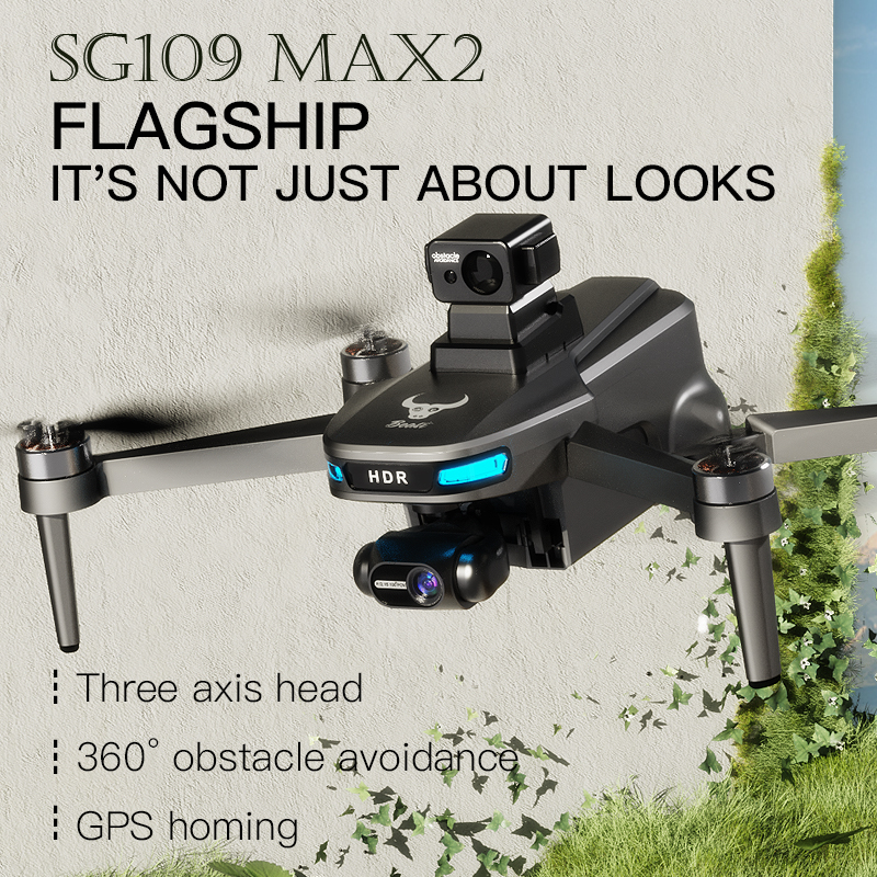 SG109 MAX2 Professional FPV 8K - огляд і ціна Drone Camera With Gimbal