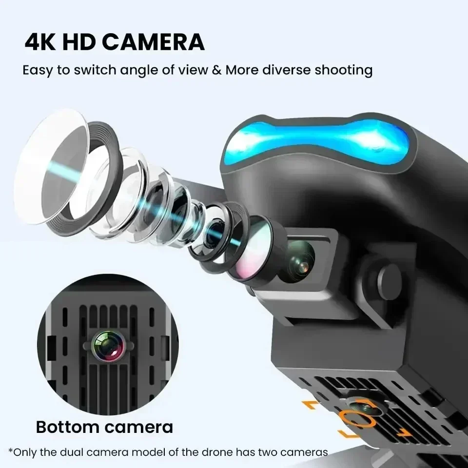 E99 Pro Foldable RC Quadcopter - огляд і ціна Drone Camera Wide Angle