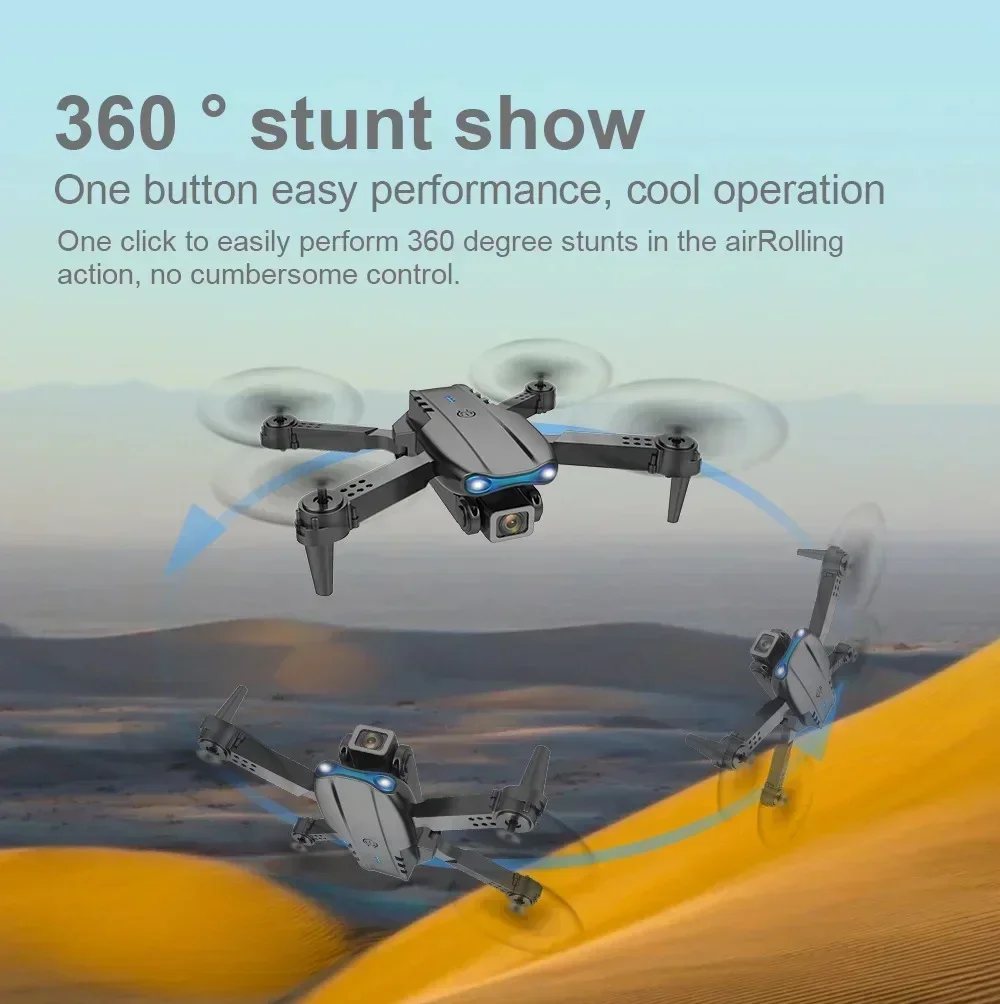 E99 Pro Foldable RC Quadcopter - огляд і ціна Drone Camera Wide Angle