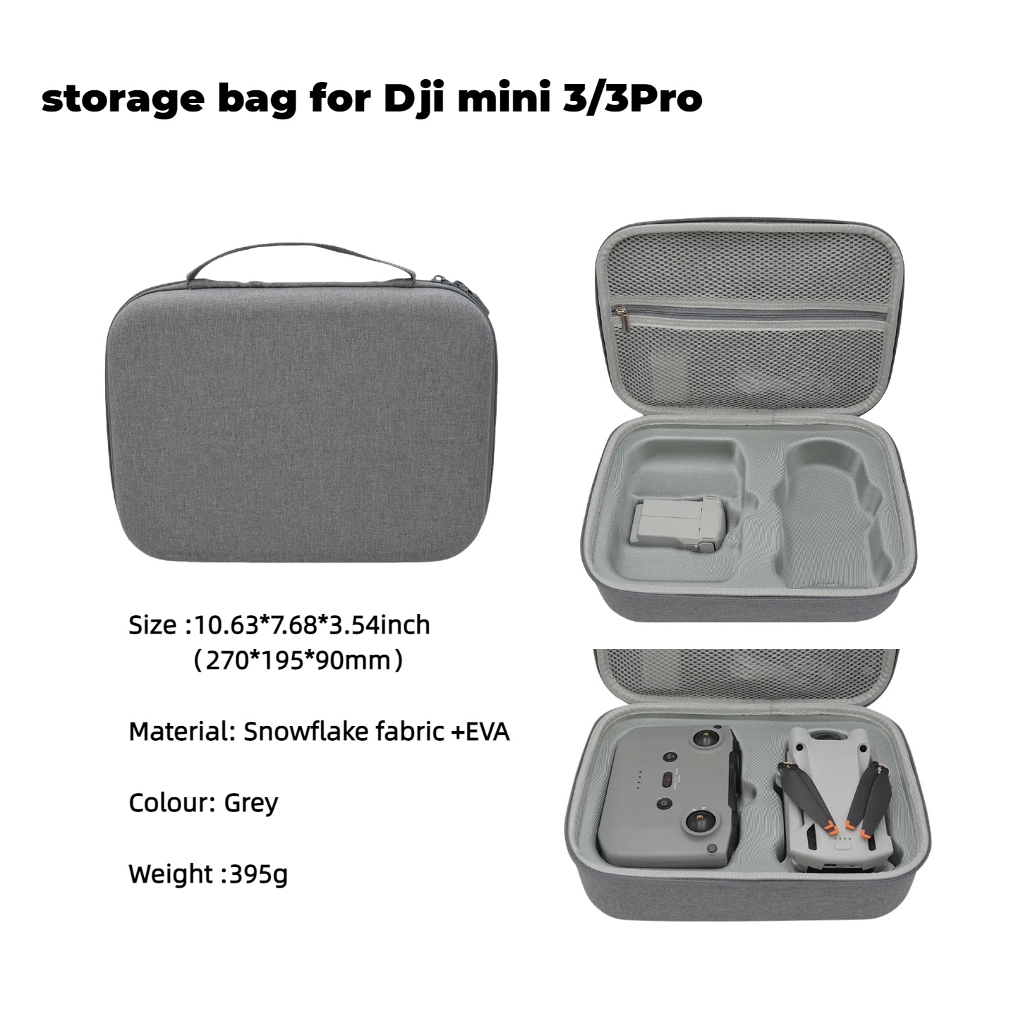 Hard EVA Drone Bag For DJI Min - огляд і ціна Drone Camera Case