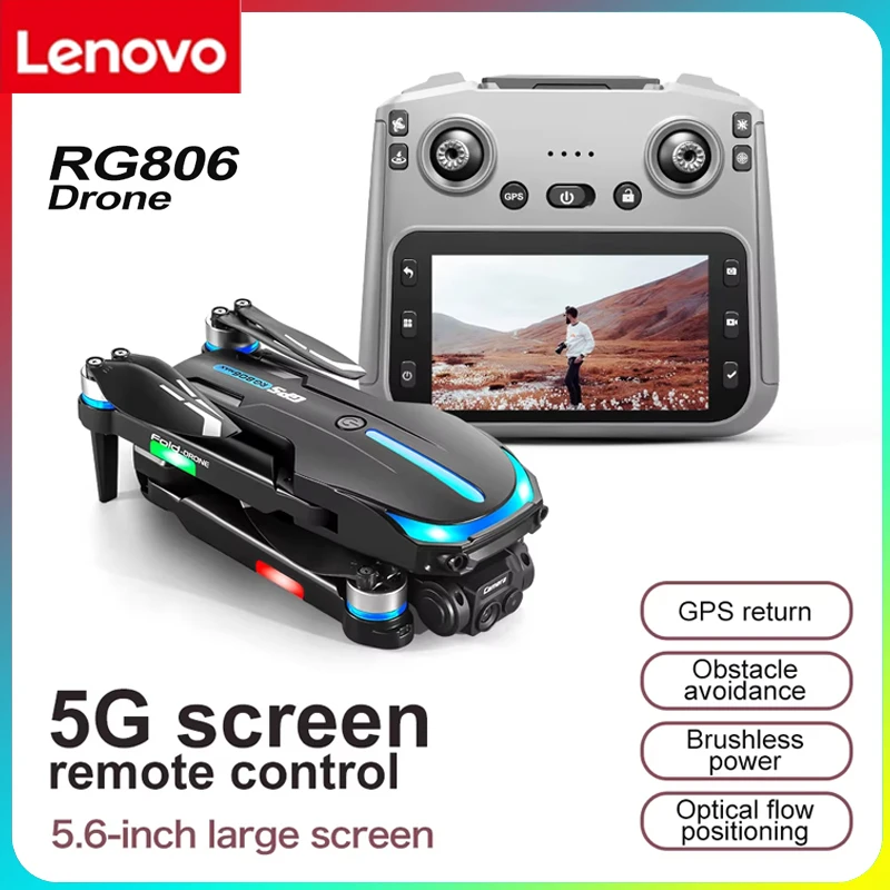 Lenovo RG806 Max Foldable Dron - огляд і ціна Drone Camera Mount
