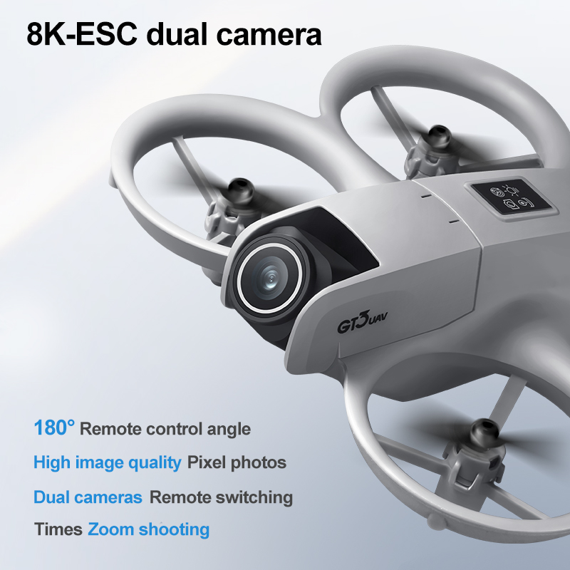 New GT3 Mini RC Drone 8K 5G Ae - огляд і ціна Drone Camera Hd