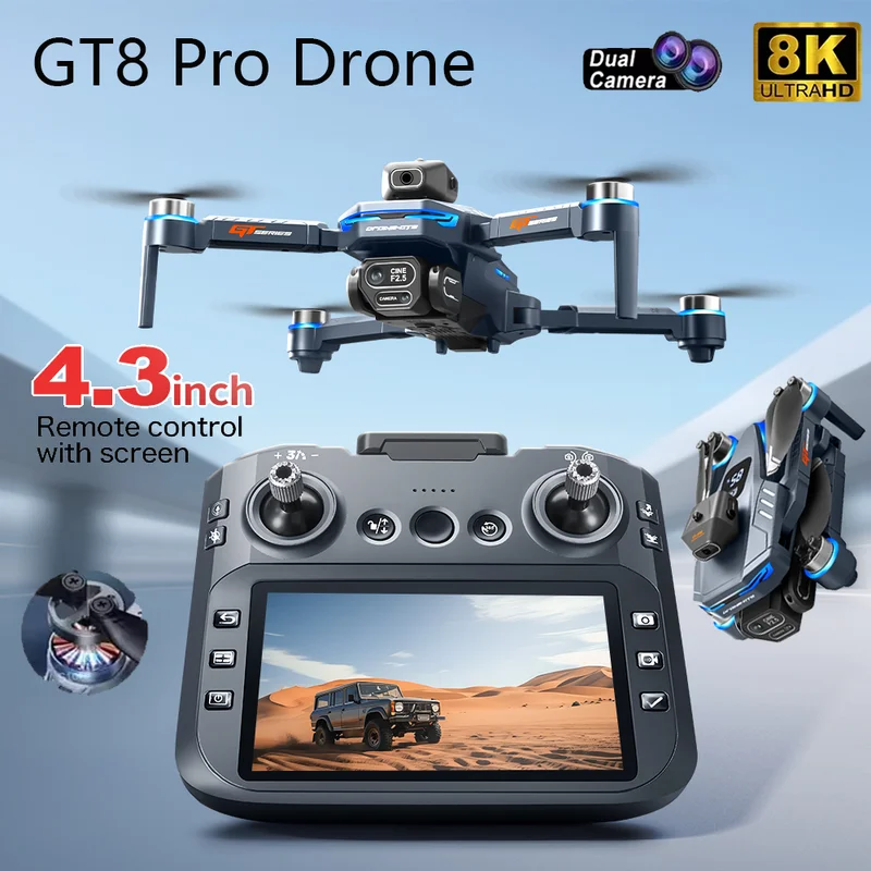2026 New GT8 Drone GPS 8K Prof - огляд і ціна Drone Camera Night Vision