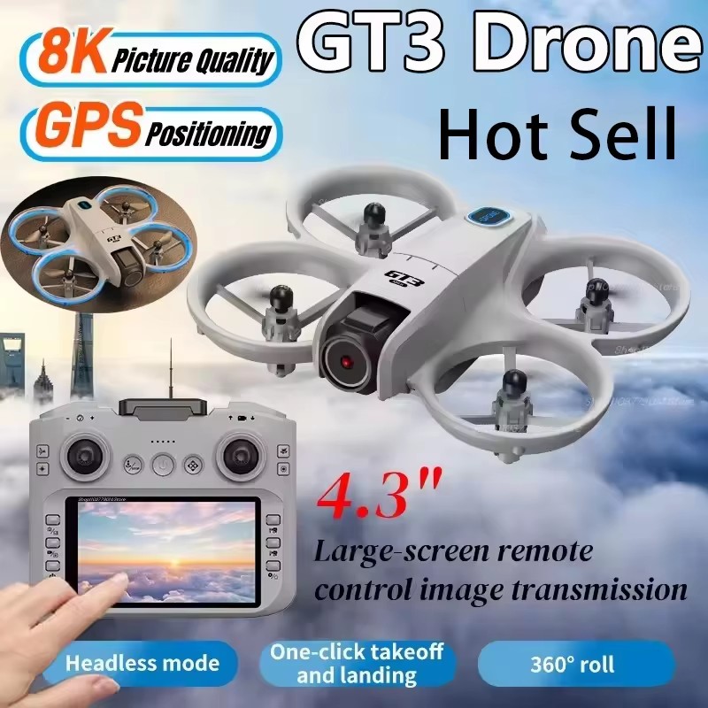 2026 New GT3 Max Drone 8K 5G G - огляд і ціна Drone Camera Thermal