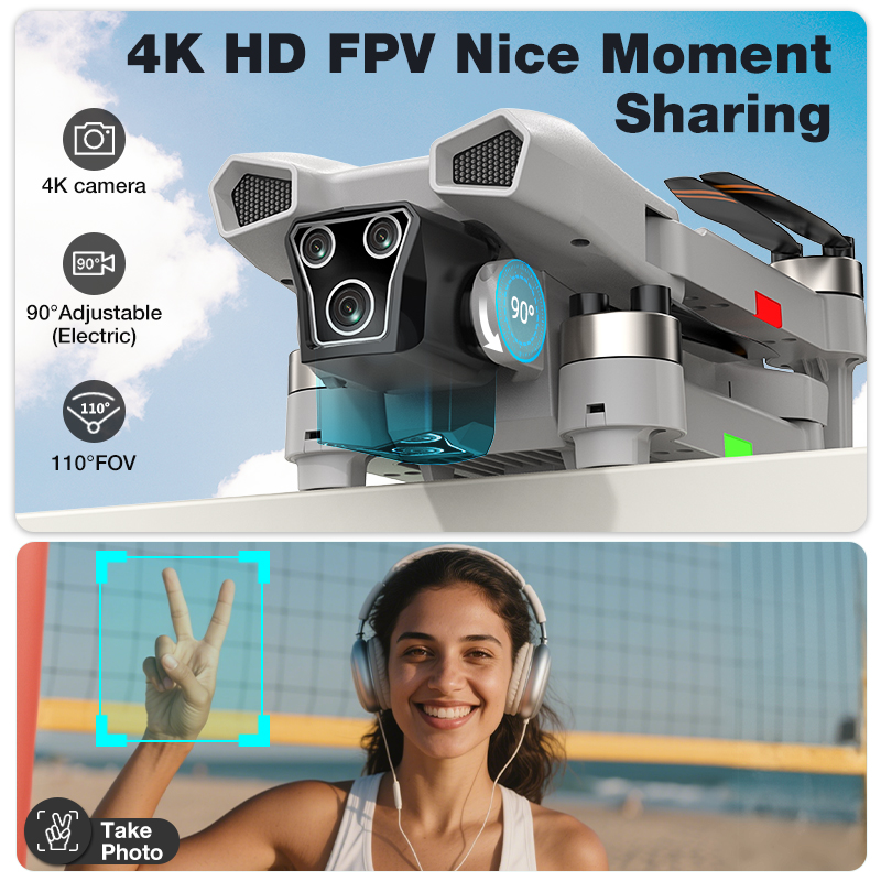2026 Hot L017 Pro Drone Brushl - огляд і ціна Drone Camera Wide Angle