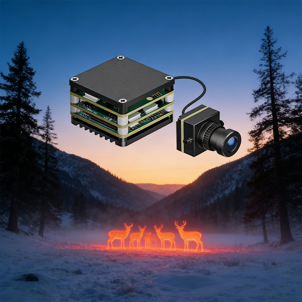 2026 New AI VisionCube S AI Ca - огляд і ціна Drone Camera Thermal